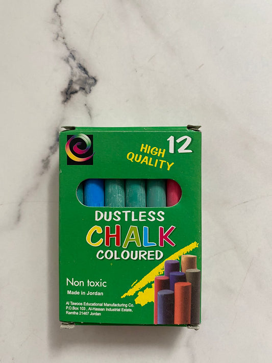 Colored Dustless Chalks
